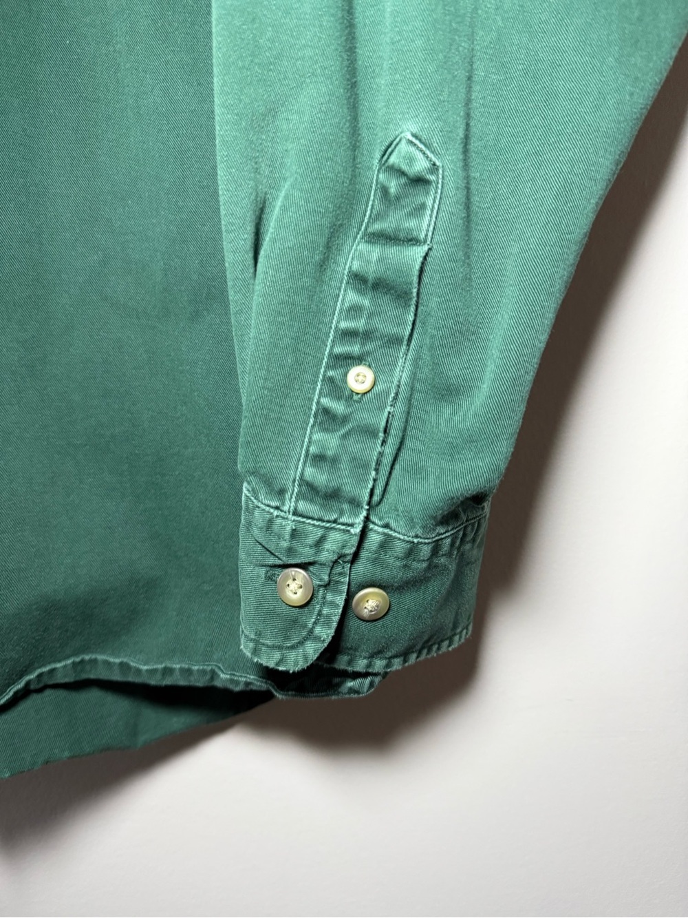 Eddie Bauer Men’s Green Flannel Shirt Button-Down Size XL | Outdoors Classic - Picture 5 of 10